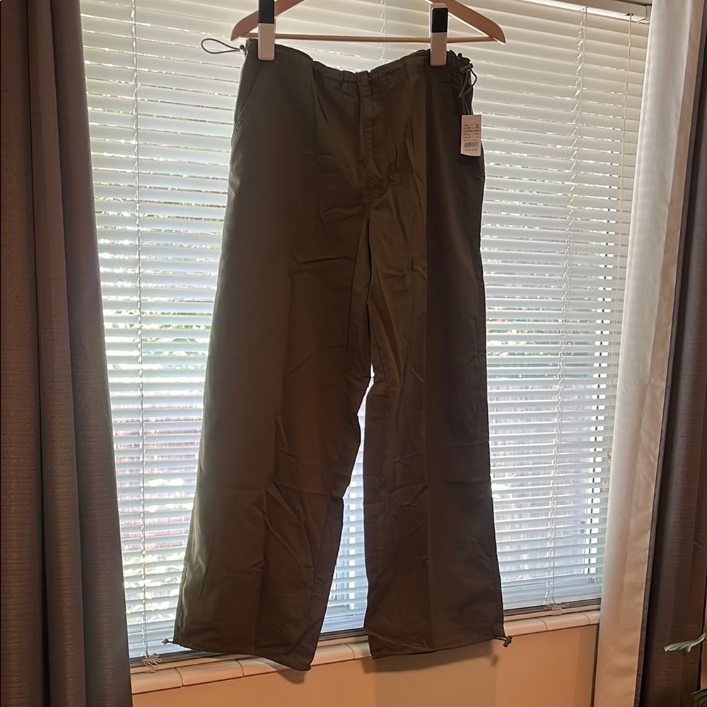 PacSun Green Cargo Jumpsuit